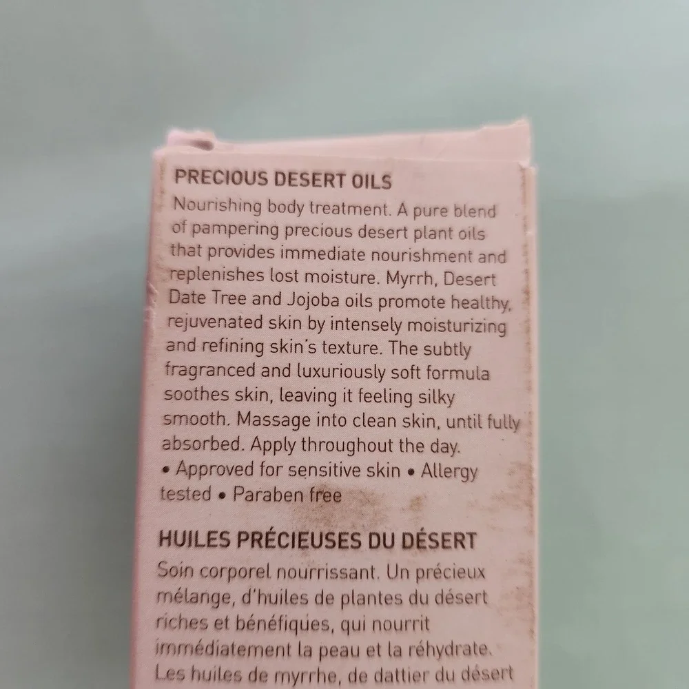 AHAVA DEADSEA PLANTS PRECIOUS DESERT OILS 3.4 OZ RARE AUTHENTIC